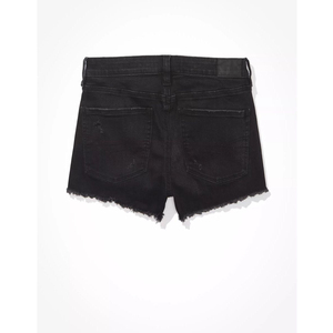 Shorts de mezclilla para mujer al por mayor, estilo Bermuda, hasta la rodilla, de cintura alta, casuales, personalizados OEM, shorts largos de mezclilla para mujer, modestos. - Product Image 5