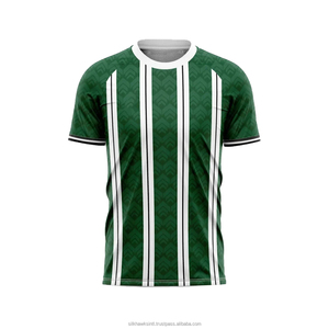 Maillot de football respirant de haute qualité 2025, service OEM, logo personnalisé imprimé, maillot de football à bas prix - Product Image 1