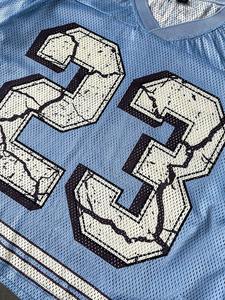 Maillot d'entraînement en maille respirante pour femme, personnalisable par sublimation, maillot de football américain, OEM, vente en gros, haut léger style streetwear - Product Image 4