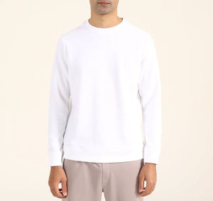 Nouveau Sweat-shirt Homme Tendance 100% Coton Grande Taille Col Rond Manches Longues Coupe Droite avec Poche Avant Style Urbain - Product Image 6