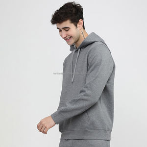 Nardon เสื้อมีฮู้ดโอเวอร์ไซส์ผ้าฟลีซหนาผ้าคอตตอน350 GSM 100% โลโก้ตามสั่ง - Product Image 4