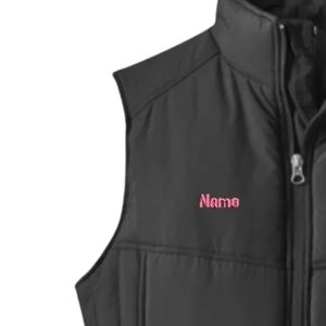 Gilet matelassé léger Jack and Jill Chester County Chapter, veste sans manches chaude, vêtement décontracté pour l'extérieur, personnalisable en gros - Product Image 3