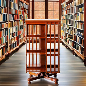 Étagères à livres en bois massif traditionnelles faites à la main, écologiques, design moderne, réglables, durables, meubles de maison, salon, école - Product Image 1