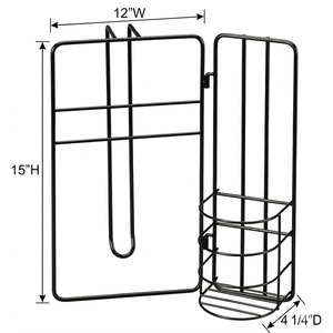 Organizador de Limpieza Metálico Moderno para Colocar Sobre la Puerta del Armario - Product Image 6