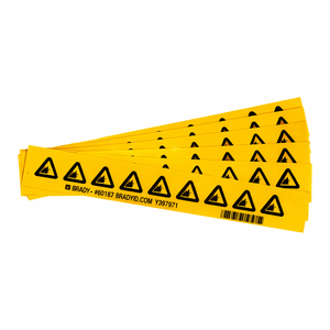 Étiquettes d'avertissement laser durables Brady, pictogrammes autocollants pour la sécurité en laboratoire et industrielle - Product Image 3
