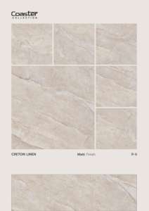 Carrelage en porcelaine mate élégant 600x600mm, surface céramique décorative, revêtement de sol durable, revêtement mural intérieur haut de gamme - Product Image 3