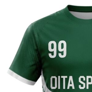 Maillot de handball bicolore vert et blanc pour hommes, manches courtes, tenue de match athlétique, vêtements d'entraînement d'équipe en polyester - Product Image 6