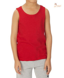 Camisetas de Verano para Niños, Casuales, Personalizadas, de Alta Calidad, sin Mangas, de Algodón, con Lavado Ácido, Apliques, Bordado Vintage, Ecológicas, de Secado Rápido - Product Image 1