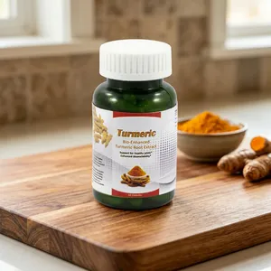 Cápsulas de Cúrcuma para el Cuidado de la Piel en Adultos, Suplemento de Apoyo Inmunitario, Certificado ISO, 100% Natural a Base de Hierbas, 500 mg, No Apto para Recién Nacidos, No Apto para Bengala Occidental - Product Image 3