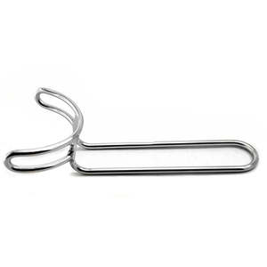 DENTRIC IMPLANTS Rétracteur dentaire lèvre-joue de qualité supérieure, argenté, avec poignée ergonomique, 4 positions de mâchoires, petite taille, en acier, métal et plastique - Product Image 5