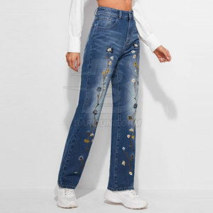 Jean pour femme Street Wear, look stylé, jean décontracté confortable pour femme, design moderne - Product Image 5