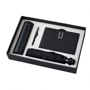 Hot Corporate <b>Box</b> Smart Thermos Cup Umbrella A5 Hardcover Notebook Custom Logo Meeting Items Luxury Business Gift Set - Product Image 2