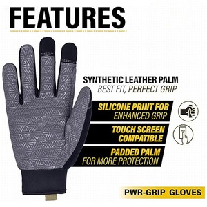 Guantes de Seguridad de Cuero de Grano Partido, Antideslizantes, Protección UV, Impermeables, Unisex, para Uso en Exteriores, Alta Calidad, Bajo Precio - Product Image 6