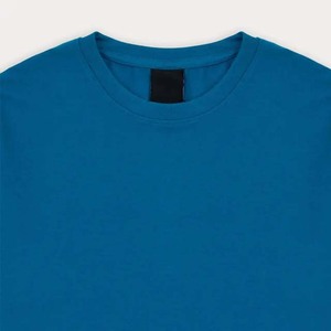 T-shirts pour hommes surdimensionnés en coton uni, personnalisables OEM, manches courtes, col rond, style décontracté sport d'été, grandes tailles - Product Image 3