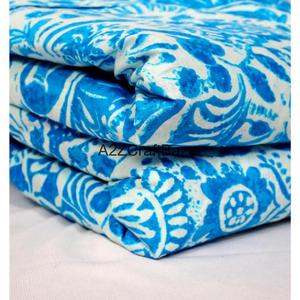 Vêtements pour filles en tissu 100% coton pur, faits à la main, imprimés au bloc, écologiques, séchage rapide, respirants, tissés, légers, vente en gros - Product Image 4