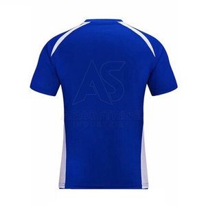 เสื้อฟุตบอลระบายอากาศแขนสั้นไซส์ใหญ่พิเศษน้ำหนักเบามีสีตามสั่งดีไซน์ของคุณเอง - Product Image 2