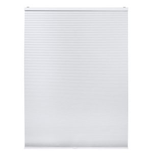 Stores alvéolaires sans fil de 1 pouce pour fenêtres intérieures, filtrant la lumière, occultants et offrant l'intimité, double couleur noire - Product Image 1