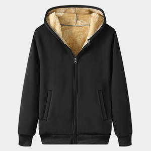 Zunaira Industry 100% Cotton Winter 420GSM Fleece Full Zip Hoodie Custom Logo Manufacturer Pakistan Sialkot OEM Supplier - Product Image 4