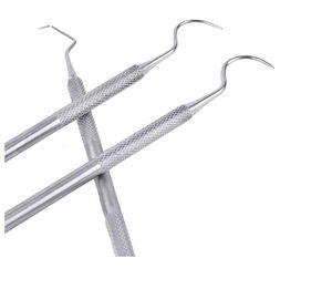 Sondas Dentales, Exploradores Dentales, Curetas Dentales, Exploradores Endodónticos, Instrumentos Periodontales de Doble Punta, Manuales, de Acero Inoxidable, Ligeras - Product Image 6