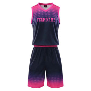 Conjunto de Uniforme de Baloncesto para Hombre |   Equipaciones de Baloncesto para Adultos |   Ropa Deportiva Personalizada para Equipos Universitarios con Características Antibacterianas y de Secado Rápido - Product Image 1