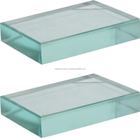 Bloc de verre solide transparent rectangulaire personnalisable pour l'enseignement de l'optique et les expériences de réfraction de la lumière-OEM supporté