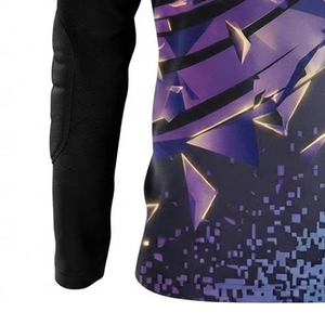 Maillot de gardien de but de football à manches longues de haute qualité, fournisseur direct d'usine, vêtements d'équipe, maillots de gardien de but de football - Product Image 4