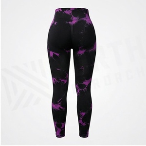 Leggings de yoga taille haute pleine longueur North Approach imprimés, extensibles dans les quatre sens, en Spandex et Polyester, pour femme - Product Image 2