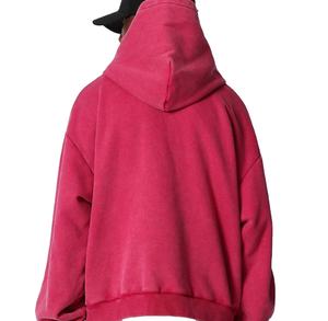 Nouveauté Sweat à capuche lourd pour homme 500gsm 100% coton Épaule tombante Surdimensionné sans cordons Sweat à capuche de haute qualité - Product Image 2