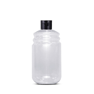Leakproof <b>Cap</b> Design Eco Friendly BPA Free Silk Screen Cosmetic Wholesale PET <b>Plastic</b> Round 250ML Thread Bottle Custom Packaging - Product Image 5