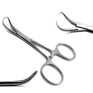 Pinza para Toallas Roeder, con Mordazas Esféricas, Manual, Uso Dental Profesional, Agarre Ergonómico, Tamaño Personalizable, Acero Inoxidable de Grado Médico - Product Image 1