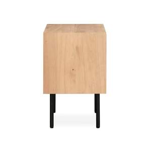 Table de chevet contemporaine en teck massif de haute qualité pour projets hôteliers – Fabricant et fournisseur OEM/ODM - Product Image 4