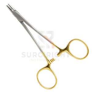 Manual Surgical Derf TC Needle <b>Holder</b> Forceps Tungsten Carbide Inserts Serrated Tip Accurate Needle <b>Control</b> Blush Surgical CE - Product Image 6