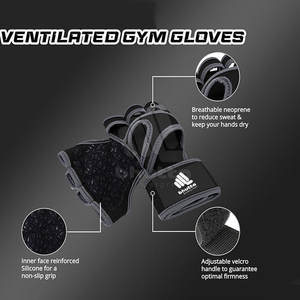 Hand Grip <b>Gloves</b> Non Slip Palm Protection For Gym Workout <b>Weight</b> <b>Training</b> Hand Grip <b>Gloves</b> - Product Image 5