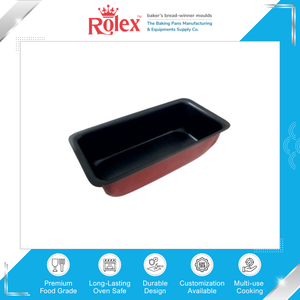 Leading Supplier Selling High Quality Washable Alu Steel Baking Dishes & Pans 170x155x80x70x46mm Seamless Bar <b>Cake</b> Pans - Product Image 2