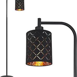 Lámpara de Pie Contemporánea con Pantalla de Tela e Interruptor de Pie para Iluminación del Hogar y la Oficina - Product Image 6