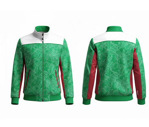 Custom Design Full Zip Performance Jacket <b>Running</b> and Fitness Wear Warm Breathable Quick Dry | Sizes Men Women Youth - Product Image 2