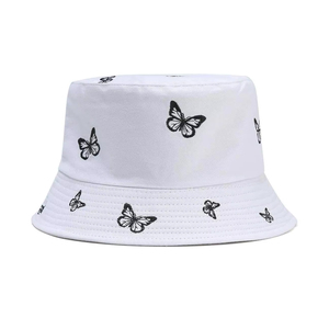 Chapeau Bob Unisexe en Coton/Polyester Coupe-Vent pour Voyage en Plein Air, Nouveau Design Tendance, Multicolore, Logo Brodé Personnalisé - Product Image 2