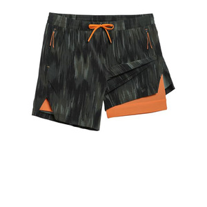 <b>Top</b> Trending Summer Shorts Active Wear Blank Quick Dry Joggers Vintage <b>Distressed</b> Acid Washed Shorts for Men Baggy - Product Image 1