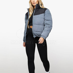 Soft <b>Thermal</b> Comfort <b>Women</b> Puffer Jackets Modern Durable Stitching Warm Casual Layer Stylish For Best Sale - Product Image 2
