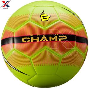 Ballon de football imperméable de haute qualité, taille 5, en PU écologique, durable, antidérapant, pour l'entraînement, couleurs personnalisées, léger - Product Image 1