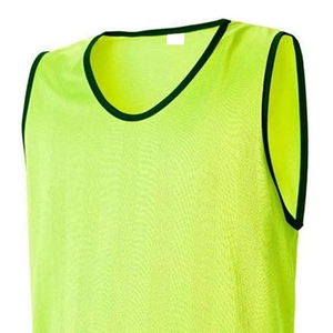 เสื้อกีฬาสำหรับทีมฟุตบอลผู้ใหญ่แบบขายส่ง ระบายอากาศได้ดี แขนสั้น ปรับแต่งได้ ขนาดสำหรับผู้ใหญ่ เสื้อกั๊กฝึกซ้อม - Product Image 2