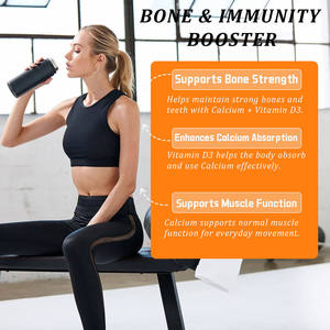 Comprimés effervescents de calcium avec vitamine D3, marque privée OEM, complément alimentaire soluble pour une nutrition quotidienne en calcium et vitamine D3 - Product Image 5