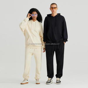 เสื้อฮู้ดดี้ผู้ชายแบบสวมหัว ราคาโรงงาน ผ้าเทอร์รี่หนา 330 กรัม ผ้าฝ้าย 100% สำหรับพิมพ์ลาย แบบเรียบ ไม่มีลาย  ใส่ได้ทั้งชายและหญิง - Product Image 1