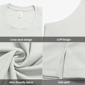 Quick Dry Running <b>Singlet</b> Workout Tank Top <b>Men</b> Gym Sport Mesh Vest 100% Polyester Tank Top - Product Image 5