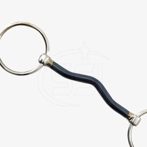 Mors de cheval en acier inoxydable de qualité supérieure avec structure durable, fabriqué avec soin pour une utilisation équestre quotidienne - Product Image 2