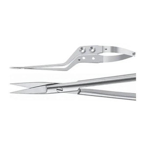 Micro Tijeras Quirúrgicas de 7.5 Pulgadas, Afiladas y Rectas, Instrumento Neuroquirúrgico de Alta Precisión, Acero Inoxidable de Grado Médico Profesional - Product Image 2