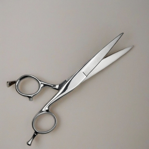 High-End <b>Hairdressing</b> <b>Scissors</b> Japanese Stainless Steel Beauty Tools Sharp Straight Blade Right-Handed Non-Foldable Steel Handle - Product Image 5
