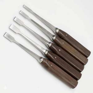 Osteotomes chirurgicaux orthopédiques Ruya Hibbs, droits 9 pouces, courbés 25 mm, en acier inoxydable - Product Image 6