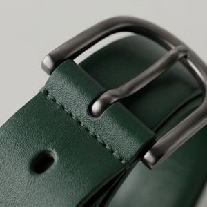 Ceintures en cuir de couleur unie légères et très demandées à prix bas – Le produit le plus demandé pour hommes - Product Image 6