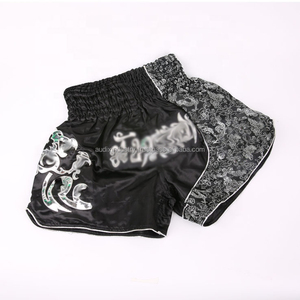 กางเกงขาสั้นมวยไทย,กางเกงมวยสำหรับผู้ชายมีโลโก้แบบกำหนดเอง - Product Image 6